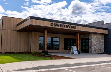 Big Sky IV Care building entrance